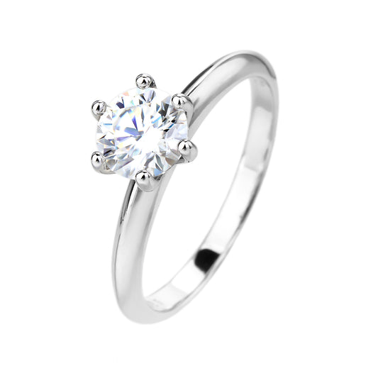 טבעת מוסונייט 1 קראט